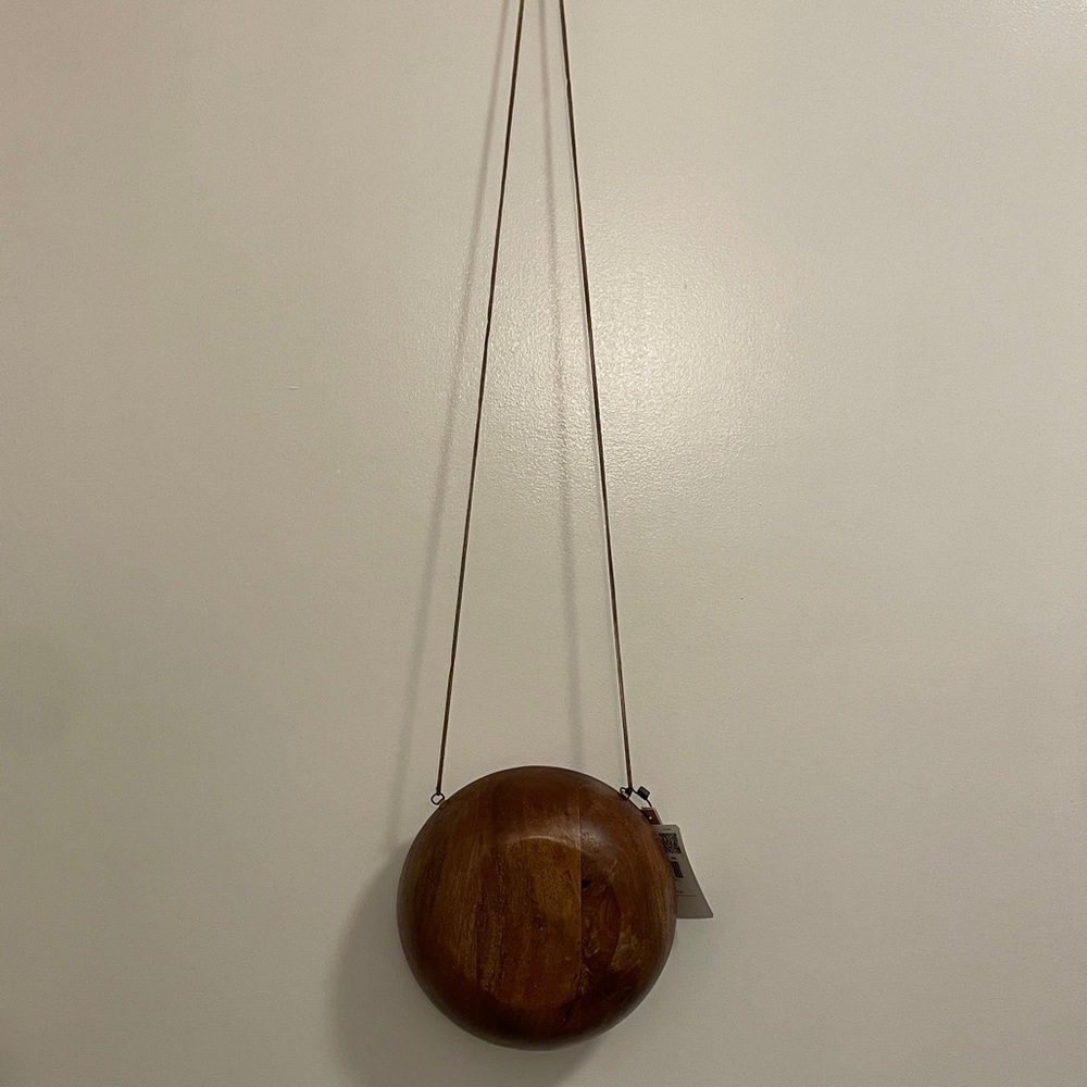 Mango Wooden crossbody bag
